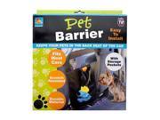 Auto Pet Barrier with Storage Pockets Set of 4