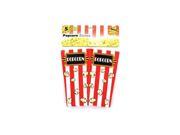 Multicolor Popcorn Boxes Set of 12