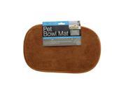 Small Pet Bowl Mat Set of 12