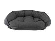 Crescent Bed in Storm Fabric X Large 45 x 32 x 8 in.