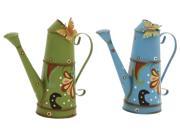 2 Pc Artistically Designed Watering Can