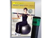15 lbs. Body Bar with Ball Basics DVD