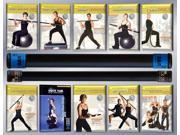 12 lbs. Fitness Bar with Strength and Conditioning DVD Library