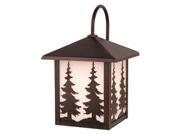 Vaxcel Yosemite 8 Outdoor Wall Light Burnished Bronze T0049