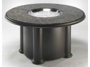 48 in. Chat Fire Pit Table with British Granite Top