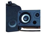 3.5 Indoor Outdoor Waterproof Speakers in Black