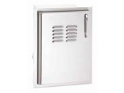 Select Single Access Door w Tank Tray and Louvers Left Hinge Door