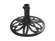 Round Umbrella Base in Black