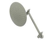 Kingston Brass K136K8 8 Inch Large Shower Head And 10 Inch High Low Shower Kit Satin Nickel Finish