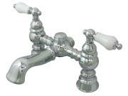 ENGLISH HERITAGE LEG TUB FILLER Chrome Finish