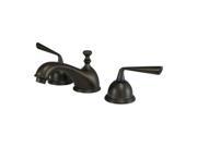 Kingston Brass KS3965ZL Two Handle 8 in. to 16 in. Widespread Lavatory Faucet with Brass Pop-up Kingston Brass KS3965ZL Two Handle 8 in. to 16 in. Widespread Lavatory Faucet with Brass Pop-up