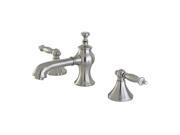 Brass Lavatory Faucet in Satin Nickel