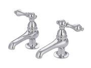 Kingston Brass KS3201AL Twin Handle Basin Faucet Set