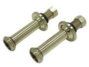 Kingston Brass Ccu4208 Wall Mount Extension For Clawfoot Faucet Satin Nickel Finish Sold In Pairs