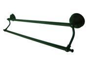 Kingston Brass BA761318ORB Naples 18 Dual Towel Bar Oil Rubbed Bronze