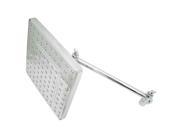 Kingston Brass Kx4641K1 Full Spray Square Rain Shower And 10 Inch Adjustable Shower Arm Polished Chrome Finish