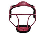 Softball Fielder s Face Mask in Red Youth 6.38 in. L x 5.25 in. W x 7.25 in. H