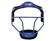 Softball Fielder s Face Mask in Blue Adult 7.5 in. L x 5.5 in. W x 8 in. H