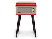 Bermuda Portable Turntable in Red