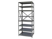 Hi Tech Free Standing Shelving with Eight Adjustable Shelves