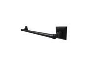 24 in. Towel Bar in Oil Rubbed Bronze Finish