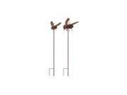 2 Pc Abbott Bee Garden Stake or Wall Decor