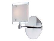Lite Source Wall Lamp Chrome Frost Glass LS 16351
