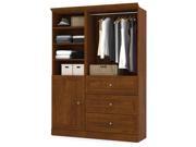 2 Pc Classic Storage Unit Set in Tuscany Brown