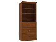 36 in. Storage Unit in Tuscany Brown