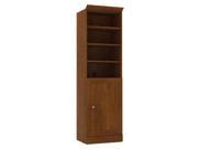 25 in. Storage Unit with Door in Tuscany Brown