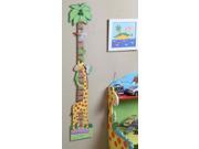 Teamson Kids Wooden Growth Chart Sunny Safari Room Collection
