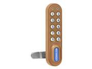 Salsbury 22290GLD Electronic Lock For Extra Wide Designer Wood Locker Door Gold
