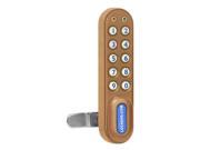 Salsbury 11190GLD Electronic Lock For Solid Oak Executive Wood Locker Door Gold