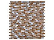 Contemporary Mosaic Bathroom Mix Wall Tile
