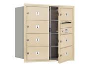 30.5 in. Private Access Horizontal Mailbox in Sandstone