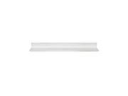 Picture Ledge Floating Wall Shelf in White Finish