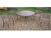 7 Pc Round Dining Set