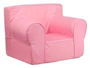 Small Solid Light Pink Kids Chair