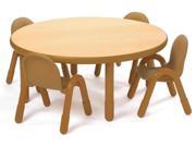 5 Pc Dining Set in Natural