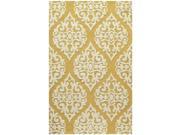 Contemporary Rectangular Woolen Area Rug 5 ft. 6 in. L x 3 ft. 6 in. W