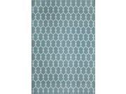 Machine Made Polypropylene Area Rug in Blue 10 ft. 10 in. L x 7 ft. 10 in. W