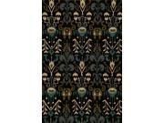 Hand Tufted Area Rug in Black 8 ft. L x 5 ft. W