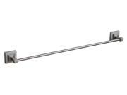 Towel Bar in Brushed Nickel Greek Key 24 in.