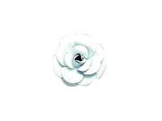 Jubilee Collection MG2300 Small Metal Rose Magnet White 1 Only
