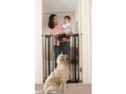 Extra Tall Swing Closed Security Gate in Black