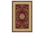 Noble Traditional Rug 7.9 ft. x 11.6 ft. in Burgundy