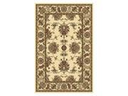 Noble Rectangle Soft Rug 5.5 ft. x 8.3 ft. in Ivory