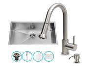 Undermount Kitchen Sink and Faucet Set