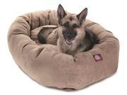 Dog Bagel Bed in Pearl