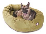 Dog Bagel Bed in Apple